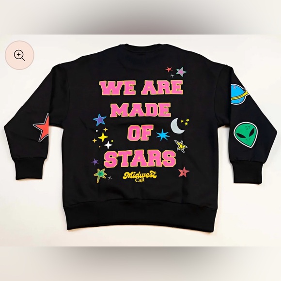 Spacey - Midwest Cali Original Premium Luxe Fleece Sweatshirt NWT - Picture 2 of 6